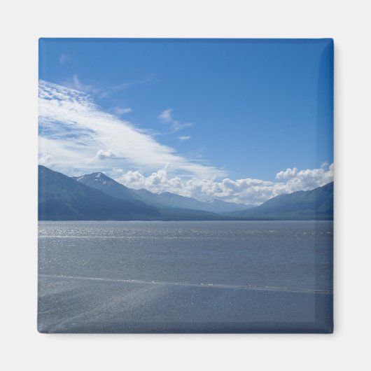 Verheffende Alaska-bergen Magneet (Voorkant)