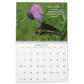 Verheffende Faith Bible Verse Natuur Kalender (Mar 2027)