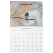 Verheffende Faith Bible Verse Natuur Kalender (Jan 2026)