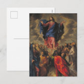 Verheffing boven de massa feestdagenkaart (Voorkant / Achterkant)