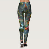 Verhelder uw dag met onze Vrolijke CritteLeggings Leggings (Achterkant)