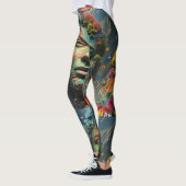 Verhelder uw dag met onze Vrolijke CritteLeggings Leggings (Links)