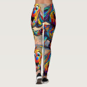 Verhelder uw dag met onze Vrolijke Critters Carto Leggings (Achterkant)