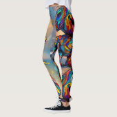 Verhelder uw dag met onze Vrolijke Critters Carto Leggings (Links)