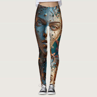 Verhelder uw dag met onze Vrolijke Critters Carto Leggings