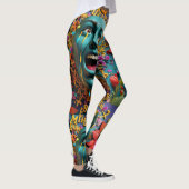 Verhelder uw dag met onze Vrolijke Critters Winkel Leggings (Rechts)