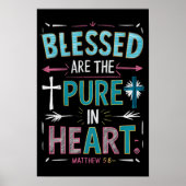 Verhelderende woorden temidden van een kruis poster (Voorkant)