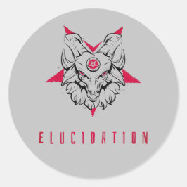 Verheldering - Bringer of Light Ronde Sticker