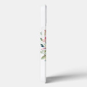 Verheug je altijd roze Blauwgroen bloemen Waterver Case-Mate iPhone Case (Achterkant / Rechts)