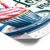 Verheug je, dit is de dag van de Christelijke Nurs Poster (Hoek)