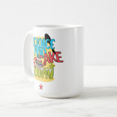 Verheug je en eet taart vandaag - Psalm 118:24 Koffiemok (Voorkant links)