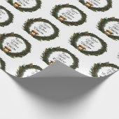 Verheug je en geloof de geboorte cadeaupapier (Hoek)