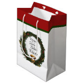 Verheug je en geloof de geboorte medium cadeauzakje (Voorkant Gekanteld)