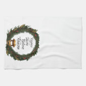 Verheug je en geloof de geboorte theedoek (Horizontaal)