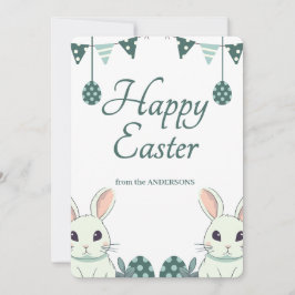 "Verheug je en vier: paaswensen voor jou" Feestdagenkaart