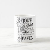 "Verheug je en wees blij" Inspirerend Christelijk Koffiemok (Center)