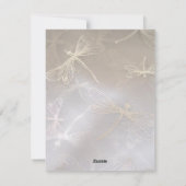 Verheug je en wees blij met platte kerst Kaart (Achterkant)