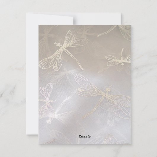 Verheug je en wees blij met platte kerst Kaart (Achterkant)