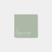 Verheug je in de hoop Post-it Notes (Voorkant)