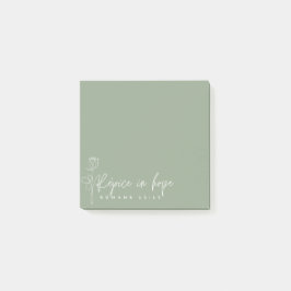 Verheug je in de hoop Post-it Notes