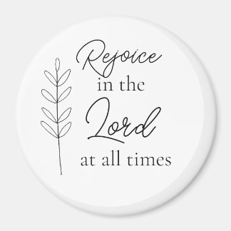 Verheug je in de magneet van de Heer