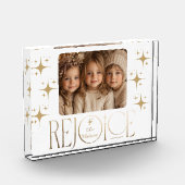 Verheug je over het kerstfotoblok fotoblokken (Links)