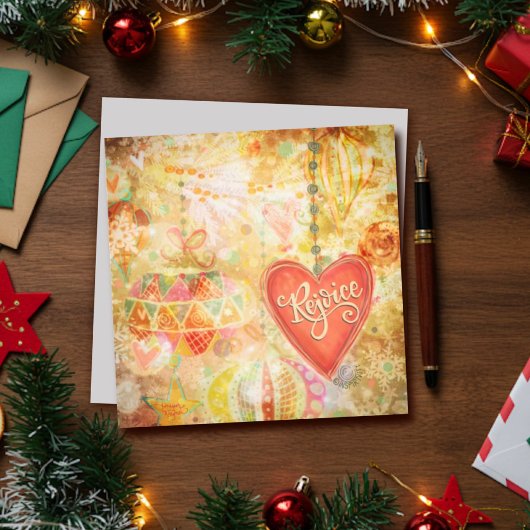 Verheug Kerst Ornamente Mooie Inspiratieviteit Feestdagenkaart