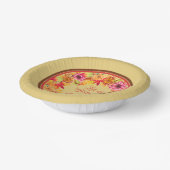 Verheug u en wees dankbaar Herfstloofkrans Papieren Kommen (Gebogen)