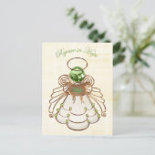 Verheug u in de hoop - Kerst Engel van de Hoop Feestdagenkaart (Staand voorkant)