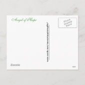 Verheug u in de hoop - Kerst Engel van de Hoop Feestdagenkaart (Achterkant)