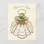 Verheug u in de hoop - Kerst Engel van de Hoop Feestdagenkaart (Voorkant)