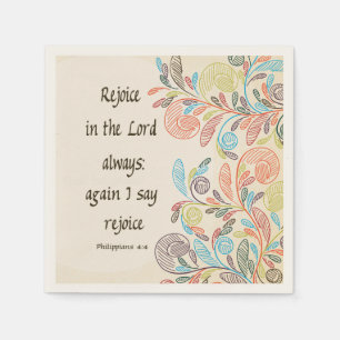 Verheug u in de Lord Napkins Servetten