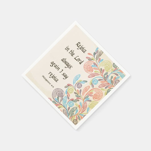 Verheug u in de Lord Napkins Servetten (Hoek)