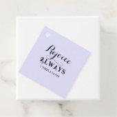 Verheug u in het Bijbelvers Christelijk blauw Bedankjes Labels (In situ)