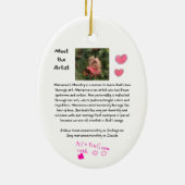 Verheug u in het Lord Snowman Ornament (Achterkant)