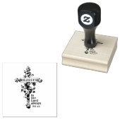VERHEUG U IN HET RELIGIEUZE KRUIS VAN DE HEER RUBBERSTEMPEL (Gestempeld)