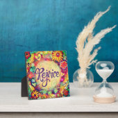 Verheug u over de  Inspirerend bloemencultuur Fotoplaat (Insitu)