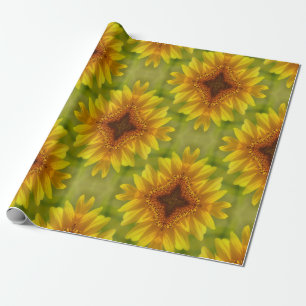 Verheugde Zonnebloemen.... Cadeaupapier