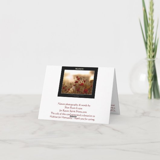 VERHEUGEN ~ Nota Kaarten (Achterkant)