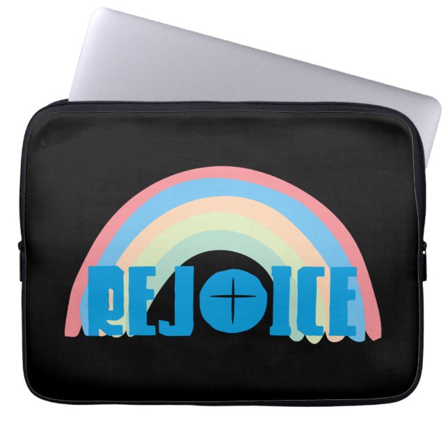 verheugend laptop sleeve (Voorkant)