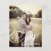 Verheugend op de aankondiging van Christmas Baby Briefkaart (Voorkant)