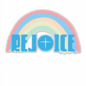 verheugend sticker (Voorkant)