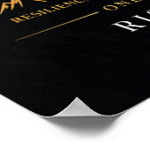 Verheven Boven Limitaties – Executive Office Poste Poster (Hoek)