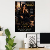 Verheven Boven Limitaties – Executive Office Poste Poster (Thuiskantoor)