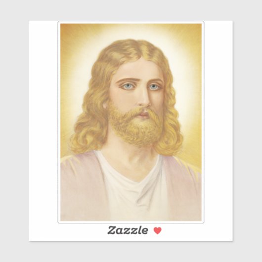 Verheven Meester Jezus Christus Sticker (Vel)