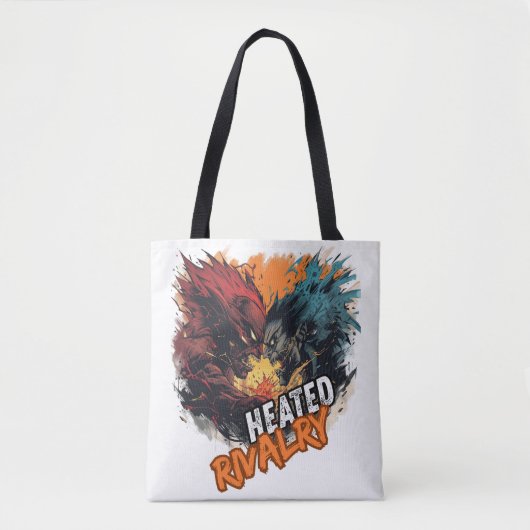 verhitte rivaliteit tote bag (Voorkant)