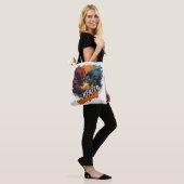 verhitte rivaliteit tote bag (Op model)