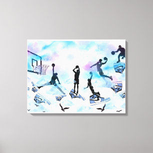 Verhoging Canvas Afdruk