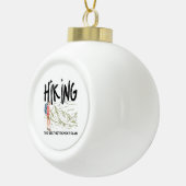 Verhoging - het beste pensioenplan veroveren keramische bal ornament (Rechts)