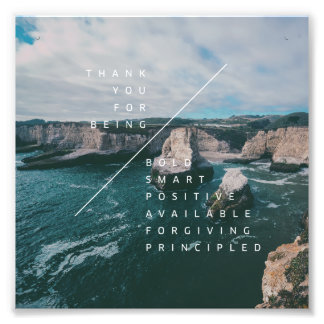 Verhoging kustland #1 (6x6) foto afdruk